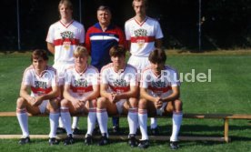 09.07.85 VfB Stuttgart Fototermin 1985/1986