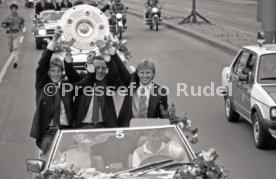26.05.1984 VfB Stuttgart Meisterschaft 1984 Autokorso Bad Cannstatt