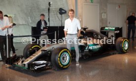 Mercedes-Benz Museum Formel 1 Weltmeister Nico Rosberg