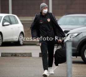 23.01.22 VfB Stuttgart Abflug Trainingslager Marbella