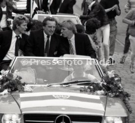 26.05.1984 VfB Stuttgart Meisterschaft 1984 Autokorso Bad Cannstatt
