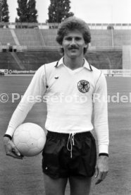 09.08.79 VfB Stuttgart Spieler im Trikot Nationalmannschaft