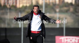 VfB Stuttgart Trainingslager La Manga 2019 Testspiel VfB Stuttgart - Cercle Br&uuml;gge