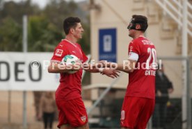 VfB Stuttgart Trainingslager La Manga 2018 Testspiel VfB Stuttgart - FC Twente Enschede