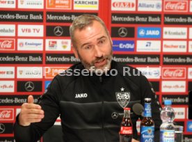 VfB Stuttgart Pressekonferenz