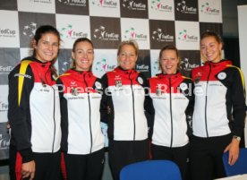 Tennis Fed Cup Pressekonferenz