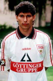 08.07.97 VfB Stuttgart Fototermin Saison 1997/1998