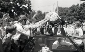 17.05.1992 VfB Stuttgart Meisterschaft Autokorso