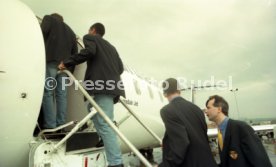 13.06.97 VfB Stuttgart Abflug Berlin DFB-Pokal Finale 1997