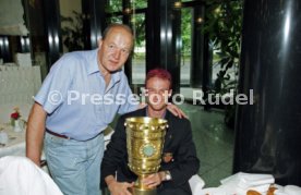 14.06.97 VfB Stuttgart Party DFB-Pokal Sieg 1997