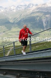 VFB Stuttgart Trainingslager St. Moritz 2010