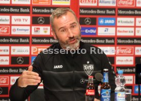 VfB Stuttgart Pressekonferenz