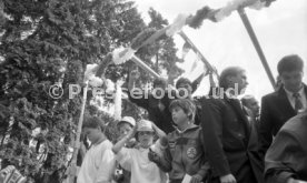 21.06.87 Stuttgarter Kickers Empfang DFB-Pokal Finale 1987