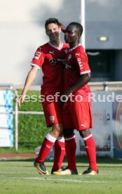 VfB Stuttgart Trainingslager Neustift 2017 Testspiel VfB Stuttgart - Huddersfield Town