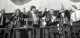 17.05.1992 VfB Stuttgart Meisterschaft Empfang im Stadion