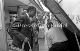 15.09.92 Ankunft Leeds United Flughafen Stuttgart