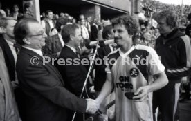 DFB-Pokal Finale 1987 Hamburger SV - Stuttgarter Kickers