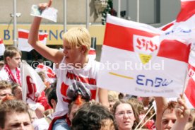 27.05.07 VfB Stuttgart Meisterschaft 2007 Empfang Rathaus Stuttgart