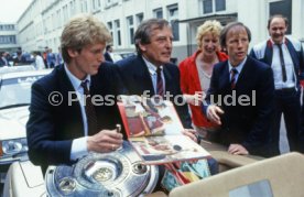 26.05.1984 VfB Stuttgart Meisterschaft 1984 Autokorso Bad Cannstatt