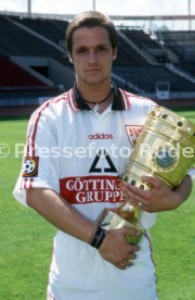15.07.97 VfB Stuttgart Fototermin DFB-Pokal Sieger 1997