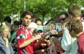 01.07.01 SC Freiburg Fototermin 2001/2002