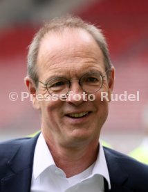 03.06.22 VfB Stuttgart Baggerbiss Umbau Mercedes-Benz Arena Haupttribüne