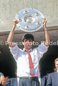 17.05.1992 VfB Stuttgart Meisterschaft Empfang im Stadion