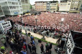 15.06.97 VfB Stuttgart Empfang am Rathaus DFB-Pokal Sieg 1997