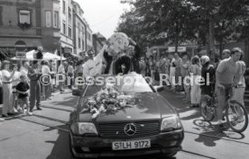 17.05.1992 VfB Stuttgart Meisterschaft Autokorso
