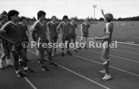 04.07.85 VfB Stuttgart Amateure Training