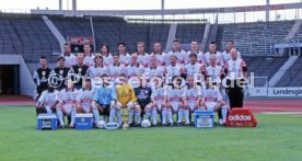 08.07.97 VfB Stuttgart Fototermin Saison 1997/1998