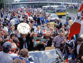 26.05.1984 VfB Stuttgart Meisterschaft 1984 Autokorso Bad Cannstatt