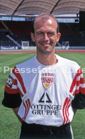 08.07.97 VfB Stuttgart Fototermin Saison 1997/1998