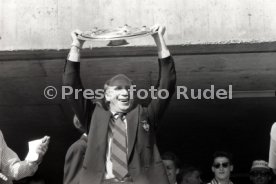 17.05.1992 VfB Stuttgart Meisterschaft Empfang im Stadion
