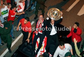 19.05.07 VfB Stuttgart Meisterschaft 2007 Autokorso