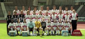 08.07.97 VfB Stuttgart Fototermin Saison 1997/1998