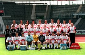 08.07.97 VfB Stuttgart Fototermin Saison 1997/1998