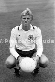 09.08.79 VfB Stuttgart Spieler im Trikot Nationalmannschaft