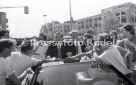 17.05.1992 VfB Stuttgart Meisterschaft Autokorso