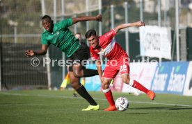 VfB Stuttgart Trainingslager La Manga 2019 Testspiel VfB Stuttgart - Cercle Br&uuml;gge