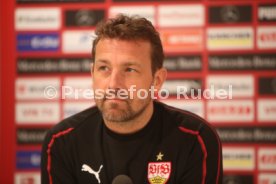 VfB Stuttgart Pressekonferenz Markus Weinzierl