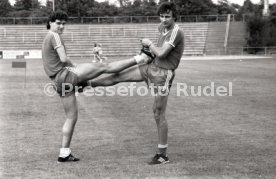 04.07.85 VfB Stuttgart Amateure Training