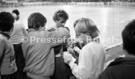 03.01.87 Fussball Hallenturnier Karlsruhe