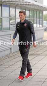 VfB Stuttgart Abflug Bundesliga Spiel in Wolfsburg