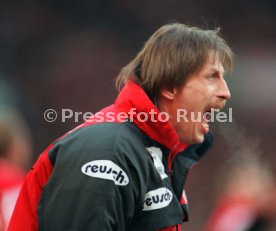VfB-Leverkusen 1:2 96/97 Christoph Daum Foto Rudel