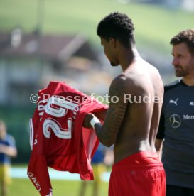 VfB Stuttgart Trainingslager Neustift 2017, Testspiel, VfB Stuttgart - Asteras Tripolis