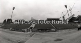 08.07.92 VfB Stuttgart Baustelle Neckarstadion