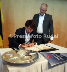 VfB Stuttgart Empfang Rathaus Meisterschaft 2. Bundesliga