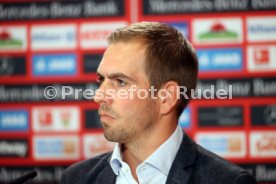 12.09.22 VfB Stuttgart PK Khedira, Lahm, Gentner
