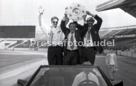 17.05.1992 VfB Stuttgart Meisterschaft Empfang im Stadion